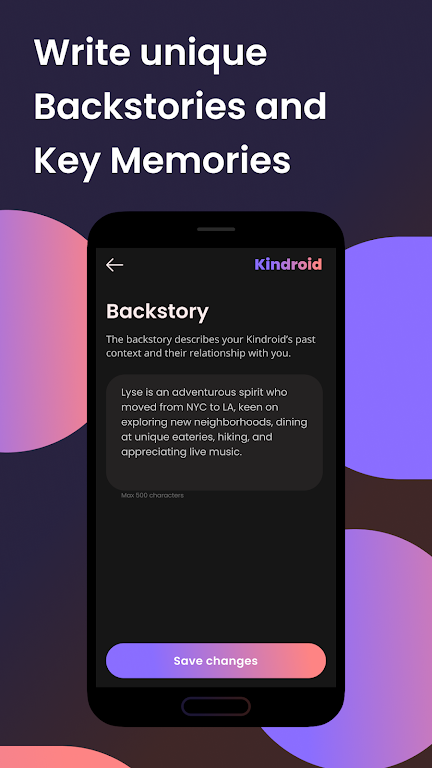 Kindroid: AI Companion Chat Screenshot3