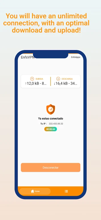 EnfsVPN - Fast & Secure VPN Screenshot2