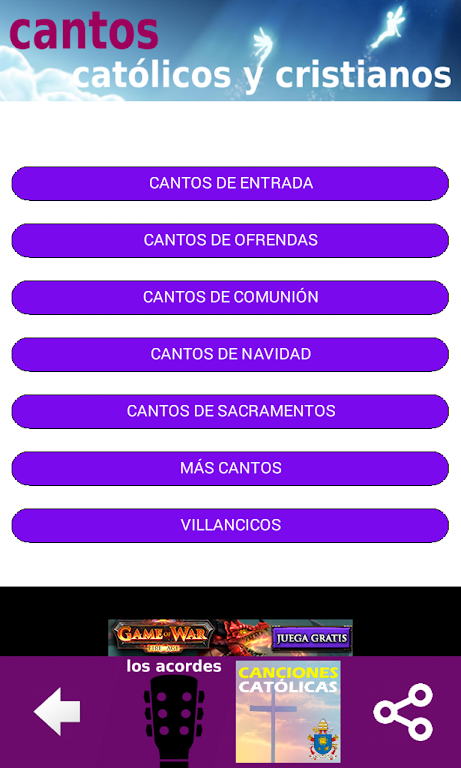 Cantos Católicos 2.0 Screenshot1