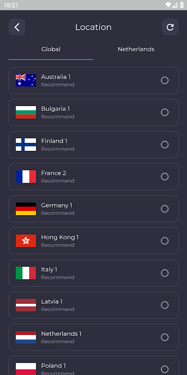 Netherlands VPN: Secure & Fast Screenshot4