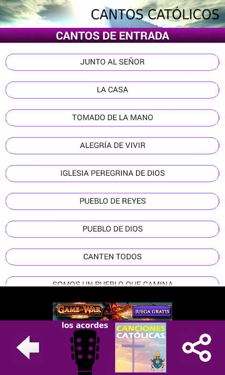 Cantos Católicos 2.0 Screenshot2