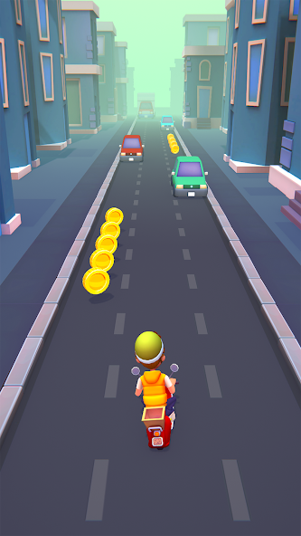 Paper Boy Race: Running game Mod Screenshot1