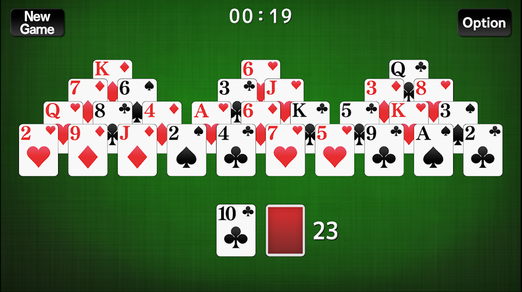 TriPeaks Solitaire card game Screenshot2