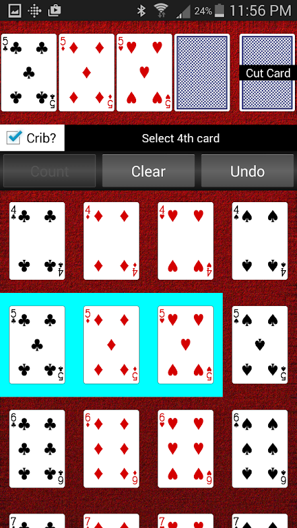 Cribbage Counter Screenshot4