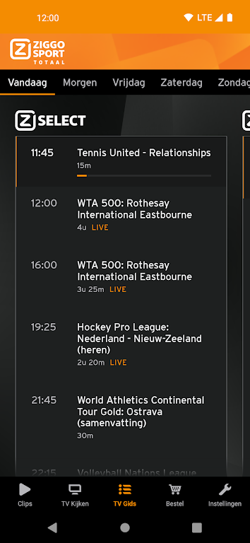 Ziggo Sport Totaal Screenshot2