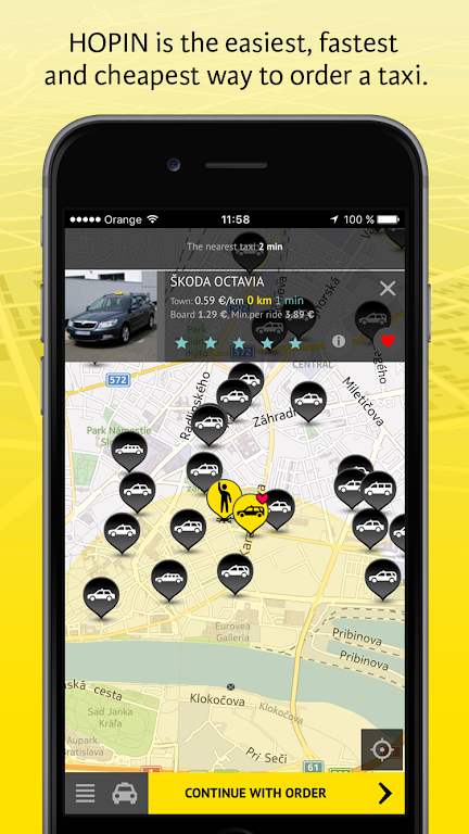 HOPINTAXI Driver Screenshot1