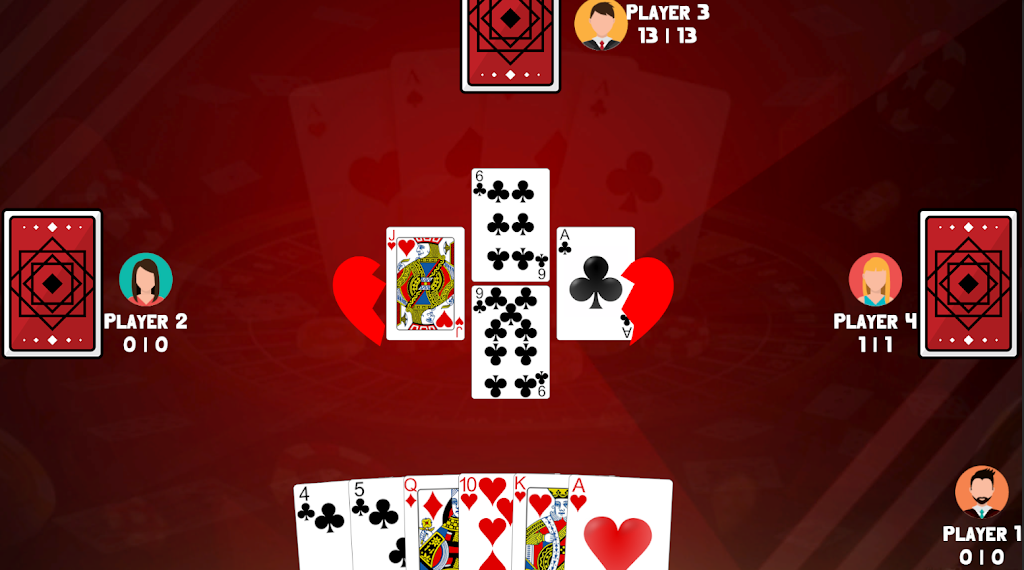 Hearts - Card Game of Strategy Screenshot2