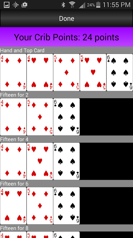 Cribbage Counter Screenshot3