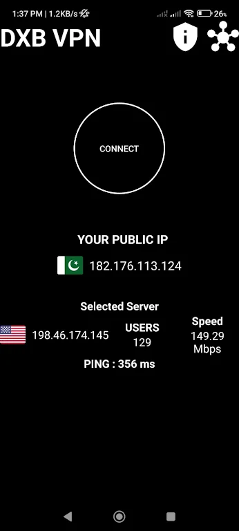 DXB VPN Screenshot1