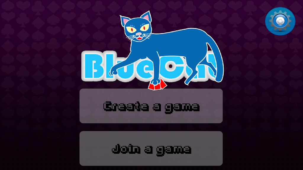 Blue cat (Multiplayer card gam Screenshot1