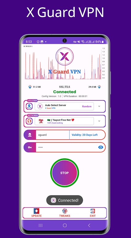 X Guard VPN Screenshot1