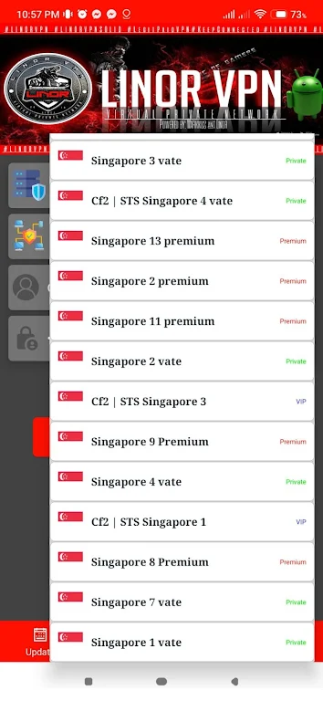 LINOR VPN TUNNEL Screenshot3