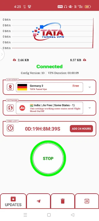 TATA TUNNEL VPN Screenshot3