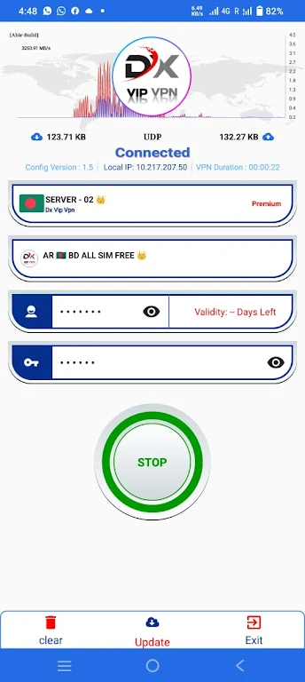 Dx Vip Vpn Fast & Secure Screenshot1