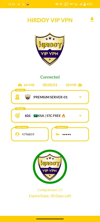 HIRDOY VIP VPN Screenshot3