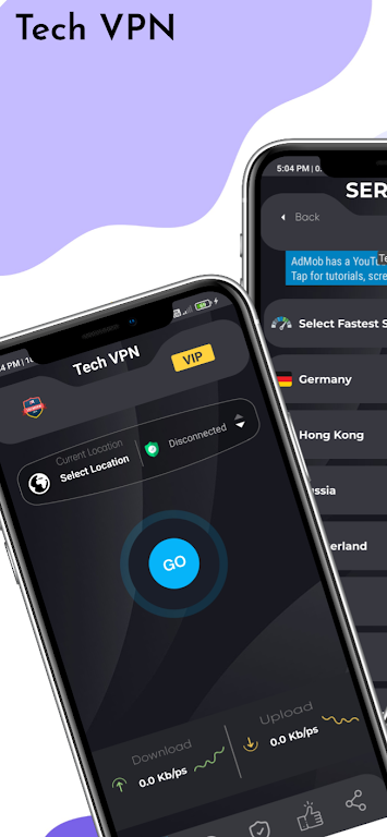 TechVPN : Secure VPN Proxy Screenshot1