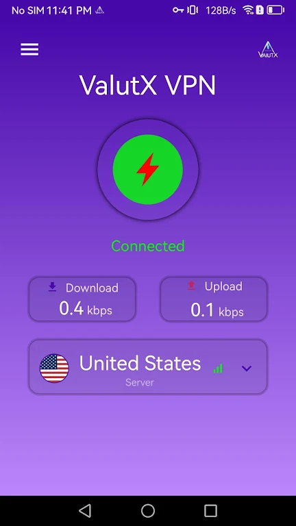 ValutX VPN - Secure Fast VPN Screenshot1