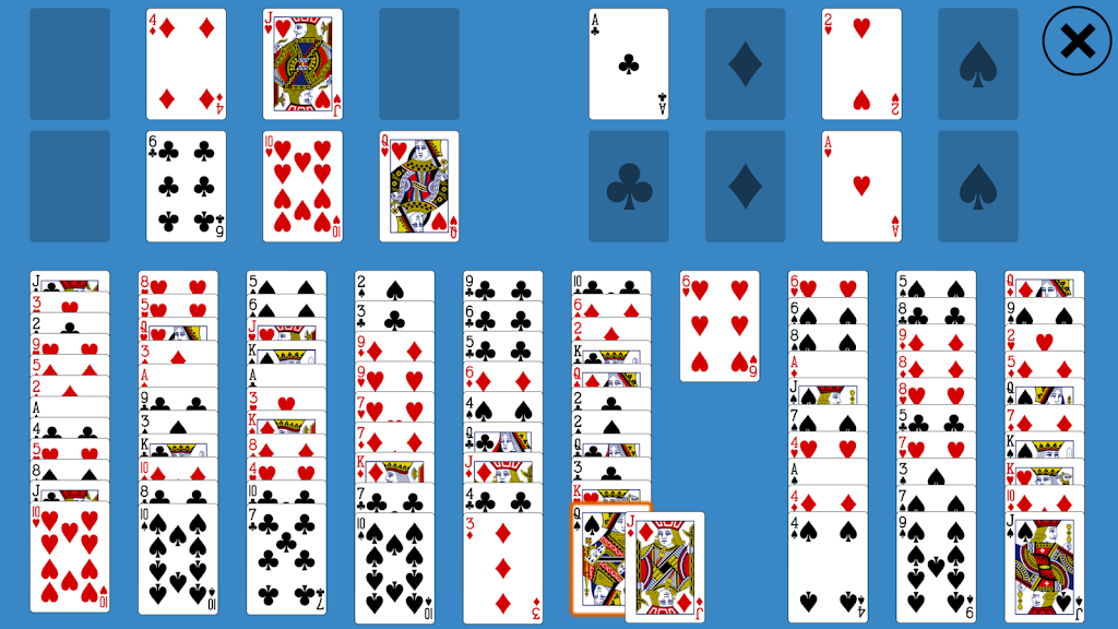 Solitaire FreeCell Two Decks Screenshot2