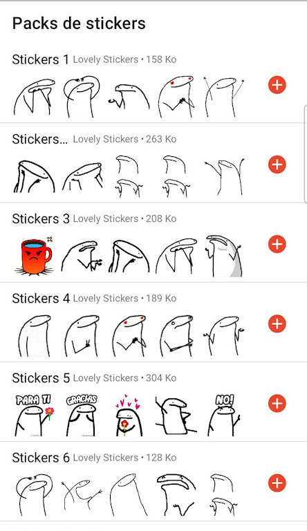 Stickers Flork - WASticker Screenshot1