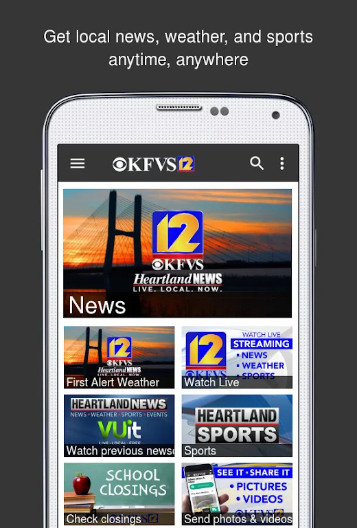 KFVS12 - Heartland News Screenshot1