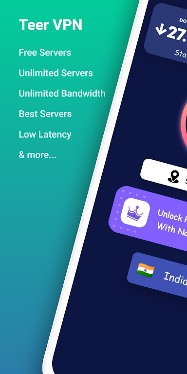 Teer VPN | Fastest VPN Service Screenshot1