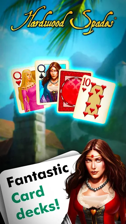 Hardwood Spades: Classic Cards Screenshot4