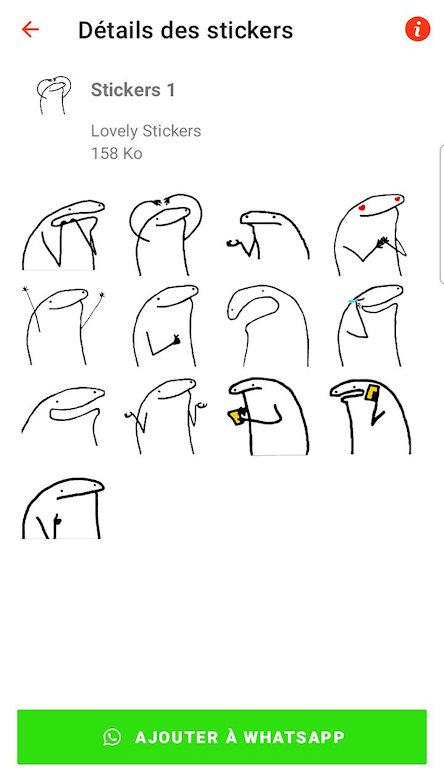 Stickers Flork - WASticker Screenshot4