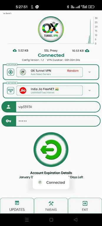 OX Tunnel VPN Screenshot2