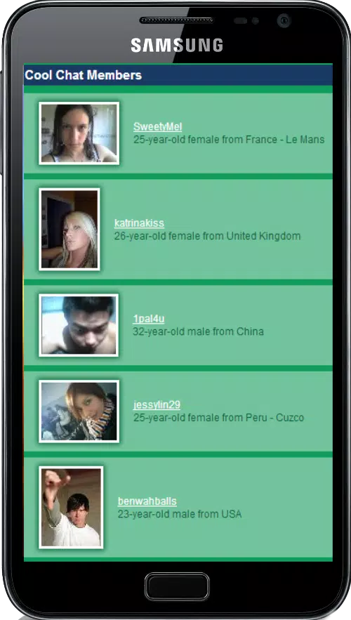 Chat Hour - Chat Rooms Screenshot1