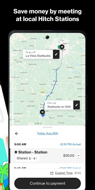 Hitch - Rides between Cities Screenshot2