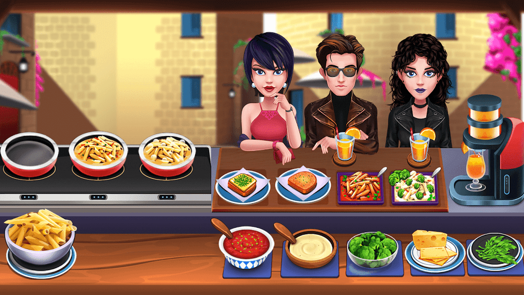 Cooking Cafe - Food Chef Mod Screenshot3