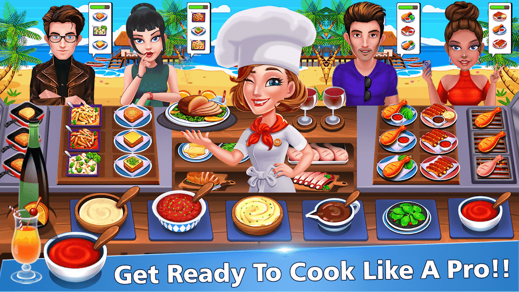 Cooking Cafe - Food Chef Mod Screenshot1