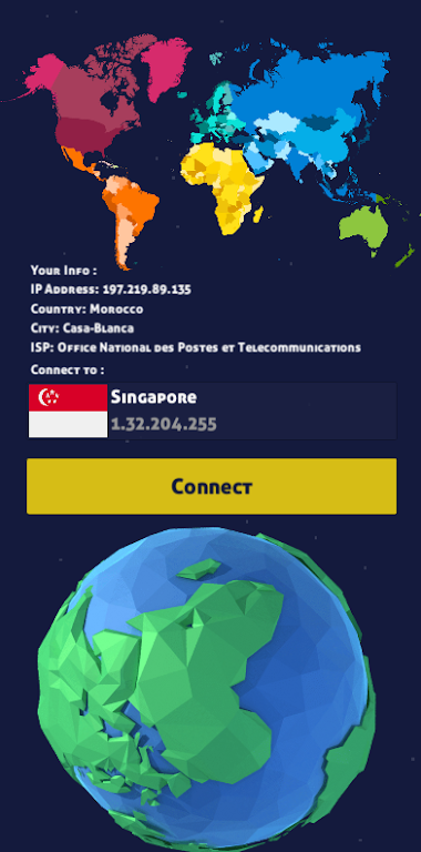 VPN Singapore - IP for SGP Screenshot2