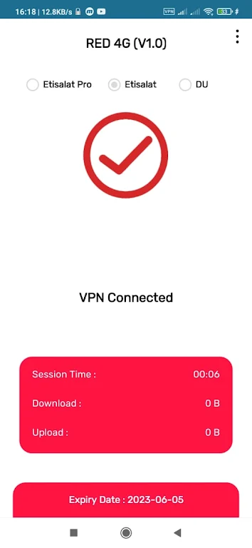 RED 4G VPN Screenshot2