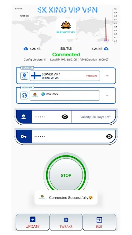 SK KING VIP VPN Screenshot3