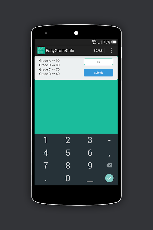 Easy Grade Calculator Screenshot3