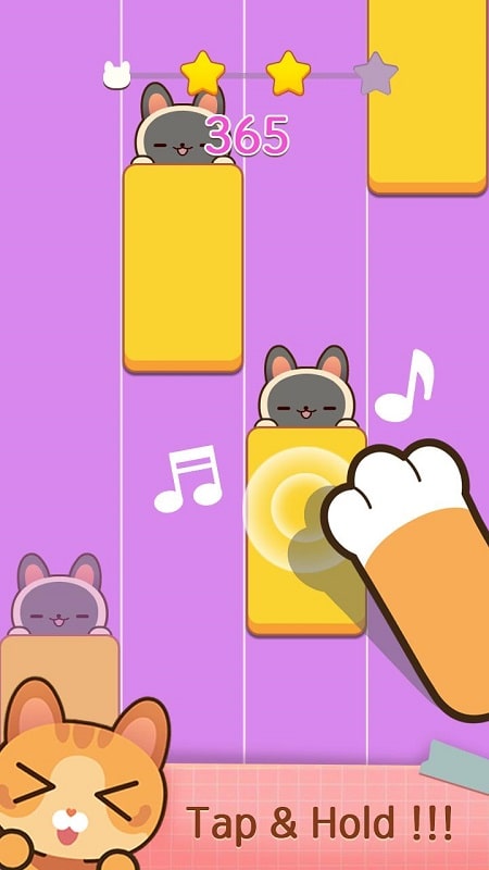 Piano Cat Tiles – Room Design Screenshot1