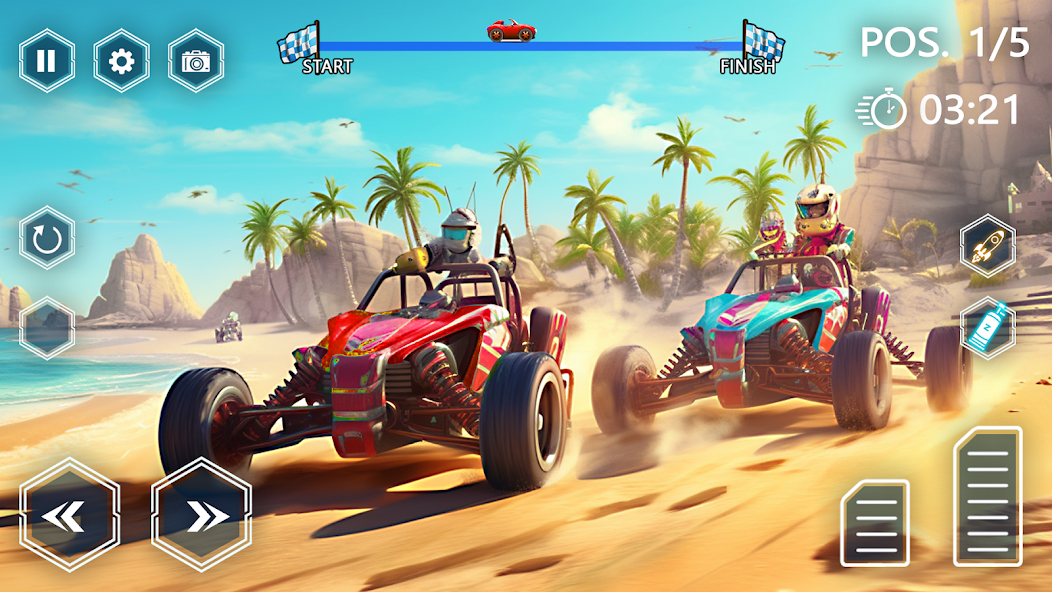 Buggy Racing: Kart Race 3D Mod Screenshot1