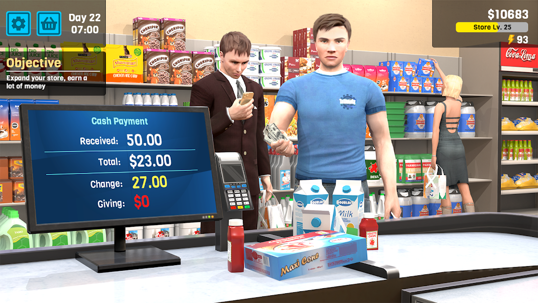 Manage Supermarket Simulator Mod Screenshot2