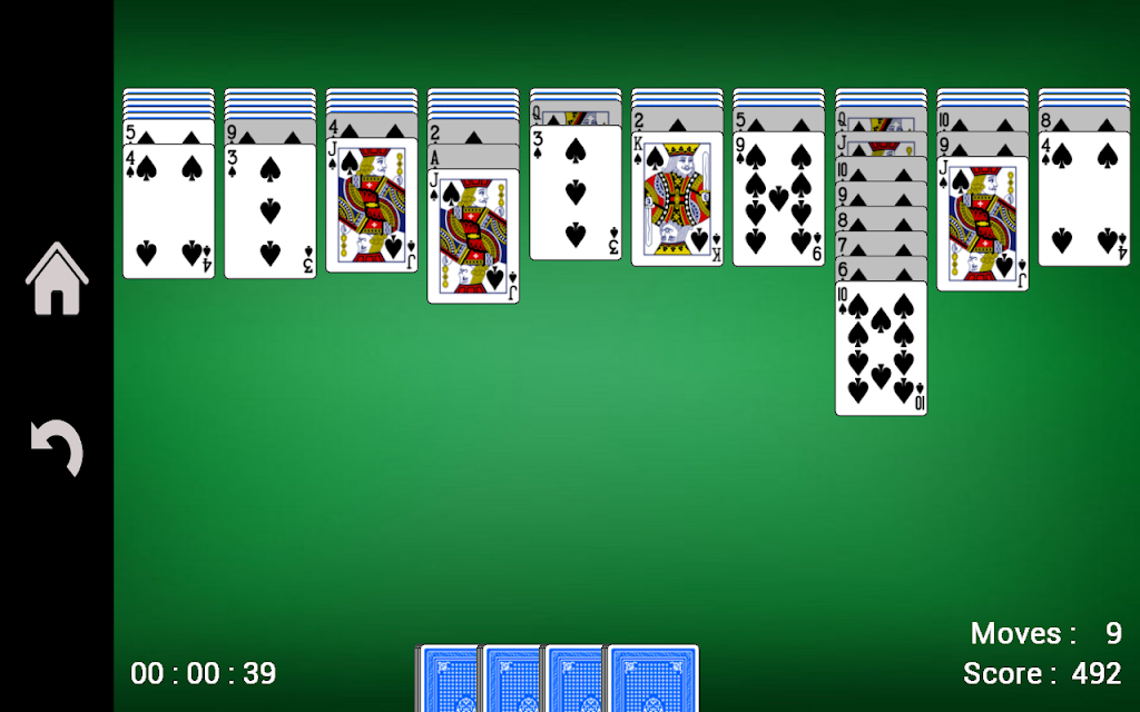 Spider Solitaire Screenshot3