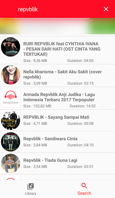 Amoyshare MP3 Screenshot3