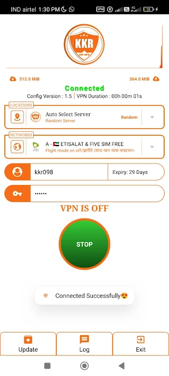 KKR VIP VPN Screenshot2