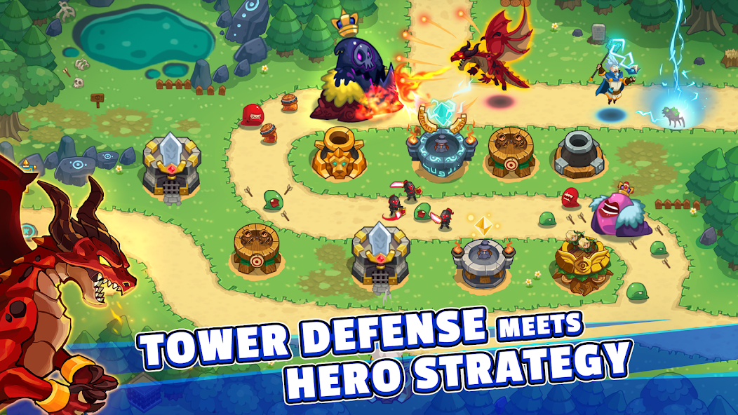 Realm Defense: Hero Legends TD Mod Screenshot1