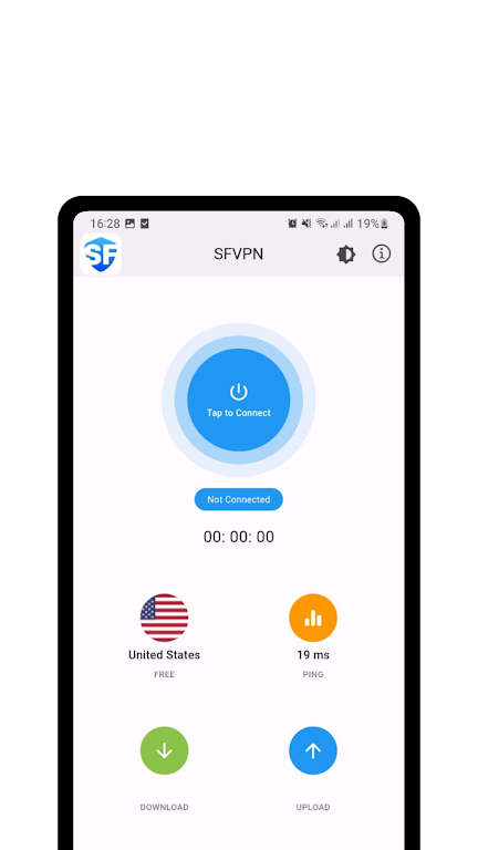 SFVPN Private - Secure VPN Screenshot1