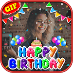 Birthday GIF With Name and Photo APK