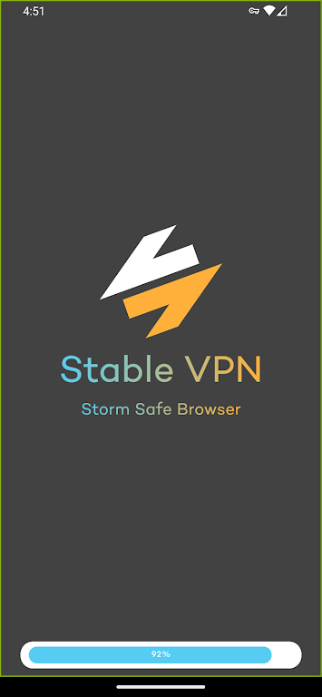 Stable VPN: Storm Safe Browser Screenshot1