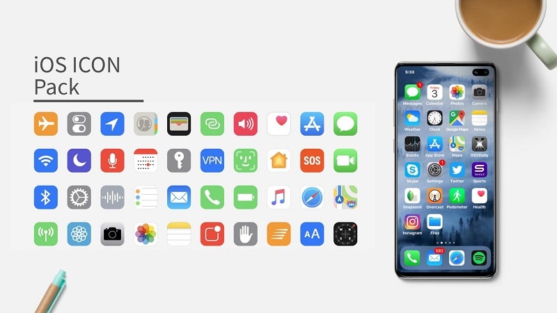 iOS Icon Pack Screenshot2