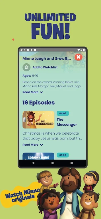 Minno - Kids Bible Videos Screenshot4