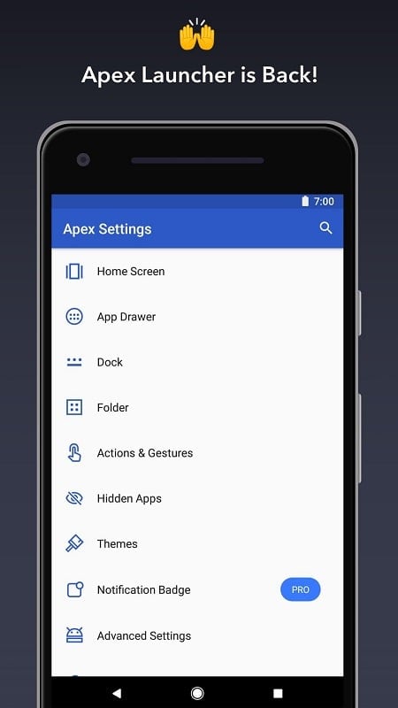 Apex Launcher Screenshot1