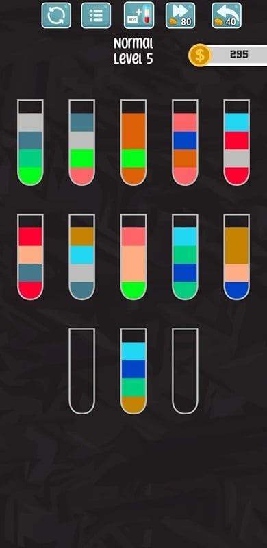 Water Sort Color Puzzle Game Screenshot1